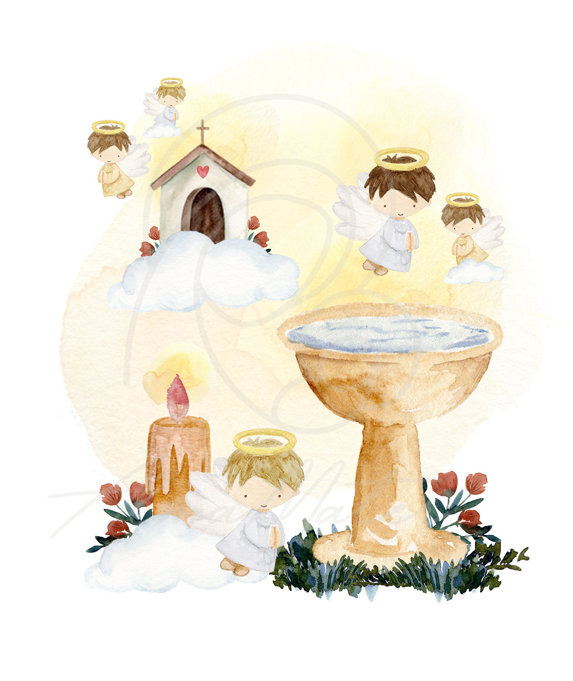 Pila y Angelitos