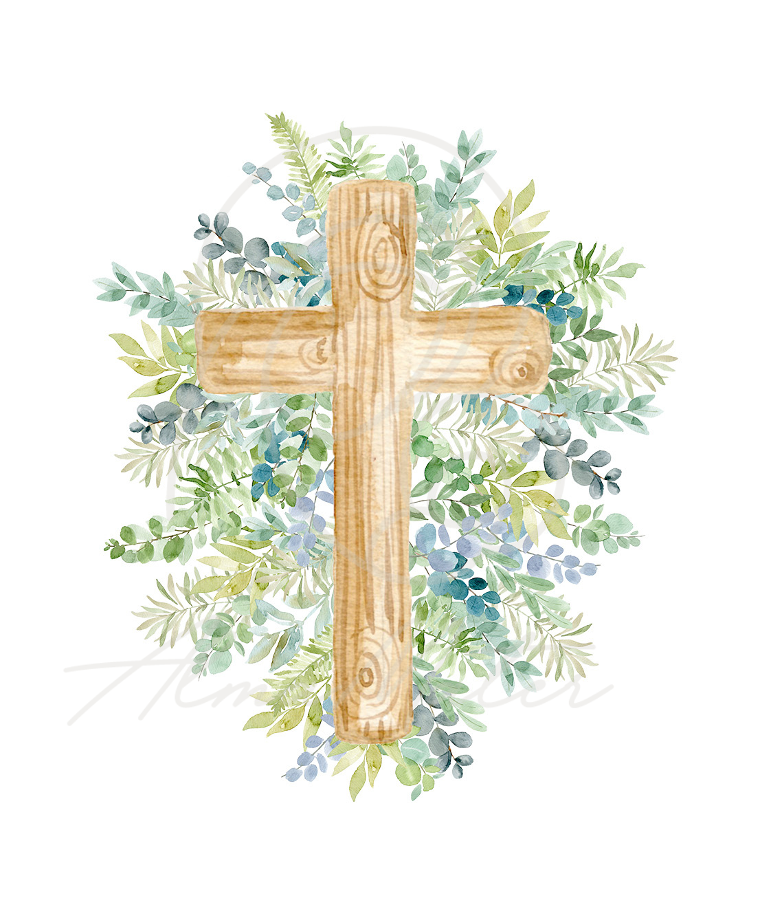 Cruz y Plantas
