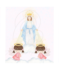 Virgen y Angelitas