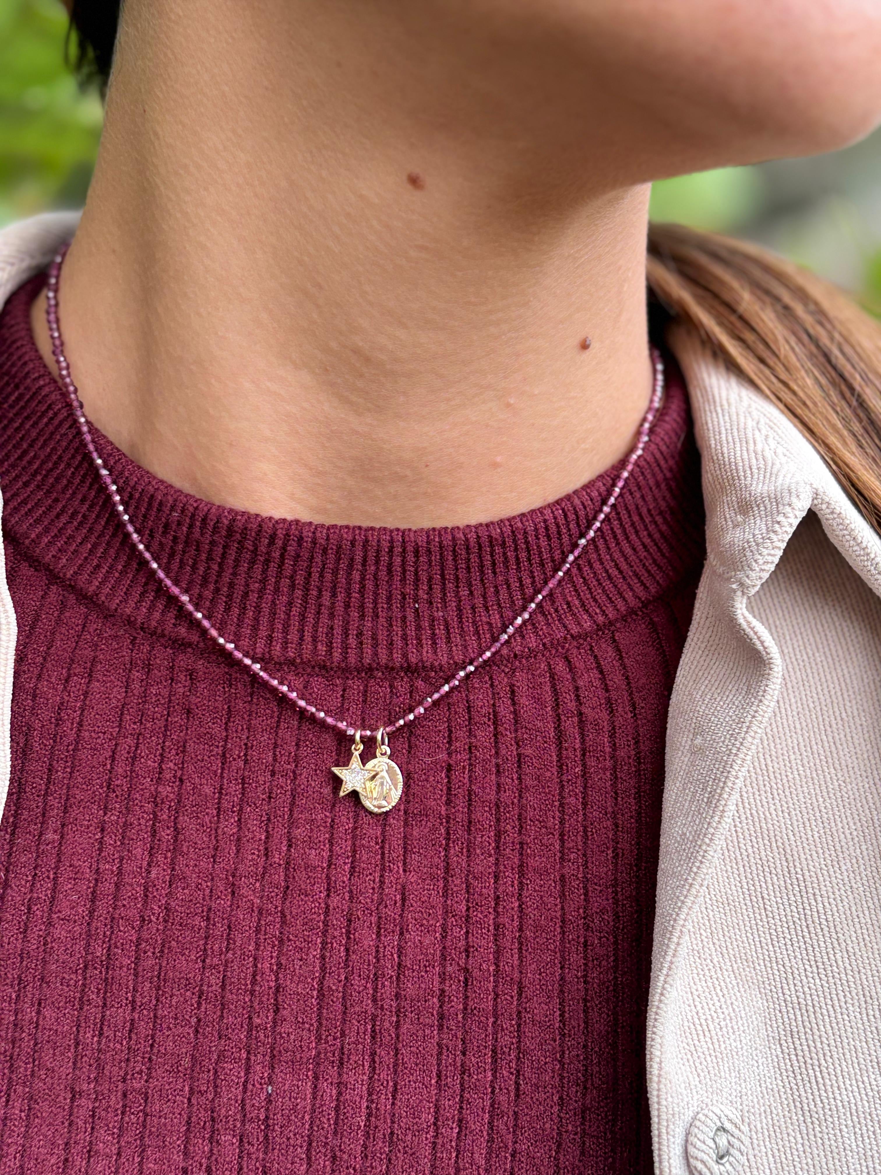 Collar Lila Estrella