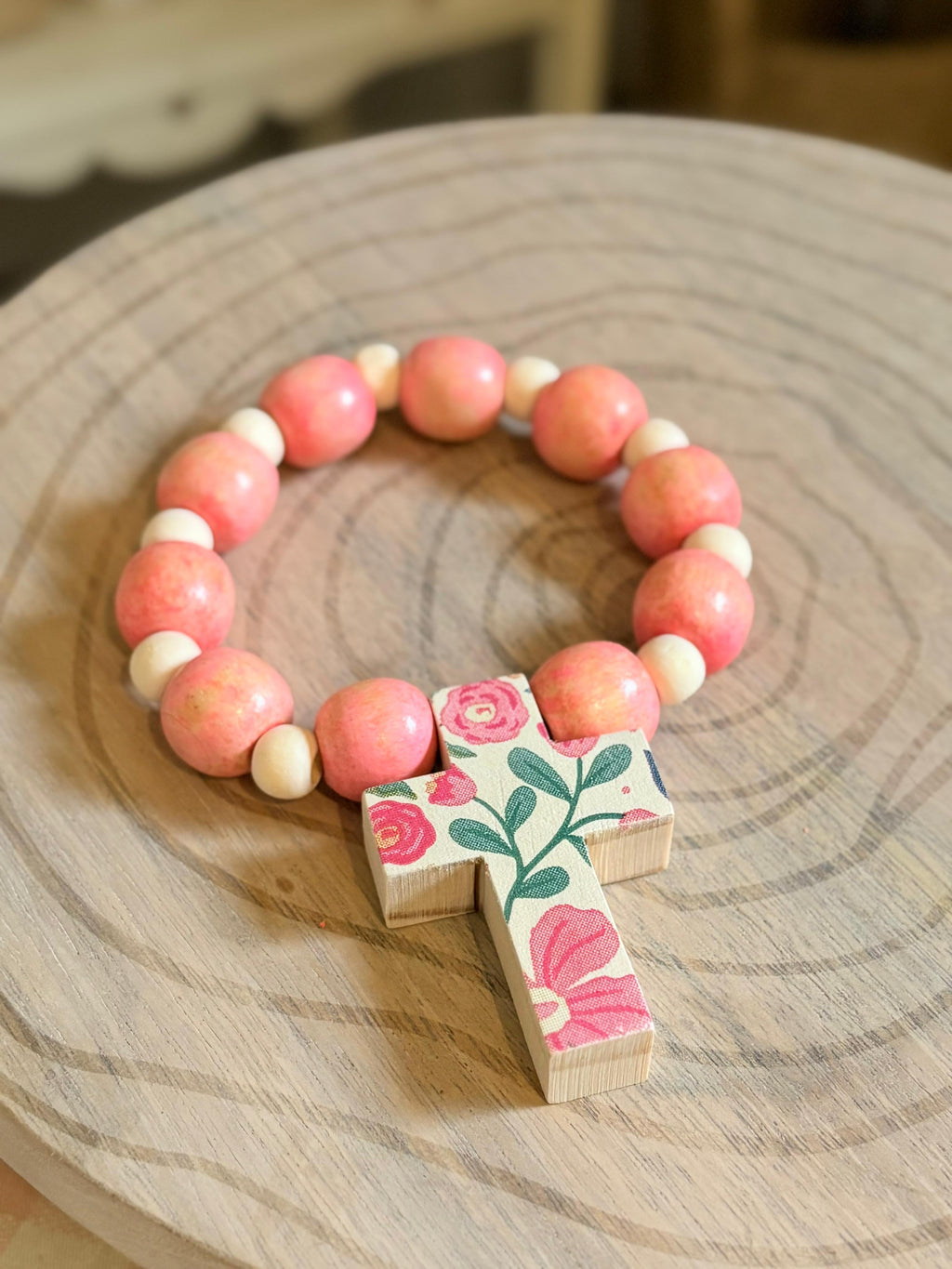 Denarios con Cruz Decoupage