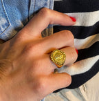 Anillo Enchape en Oro