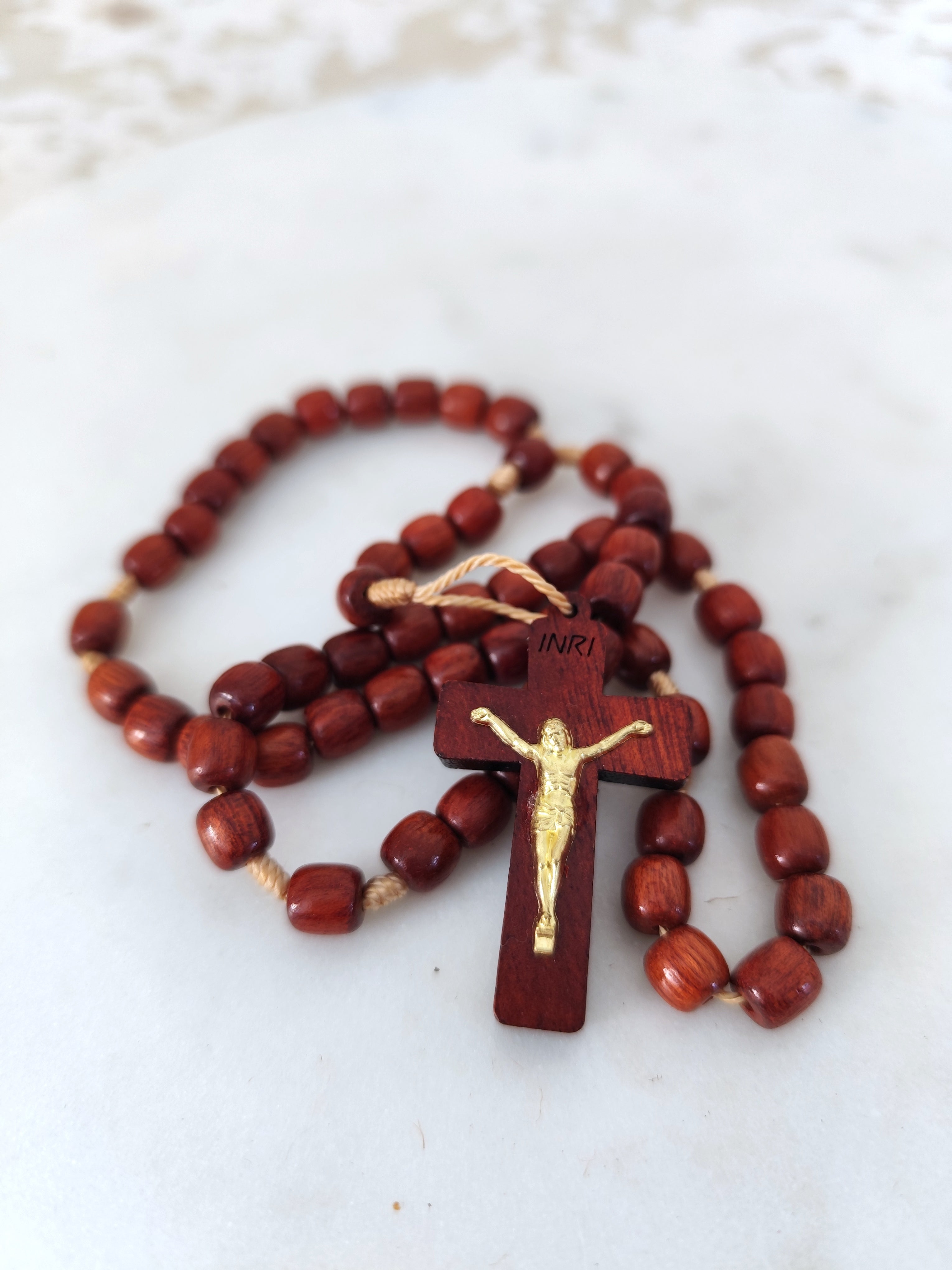 Rosario Clásico Madera