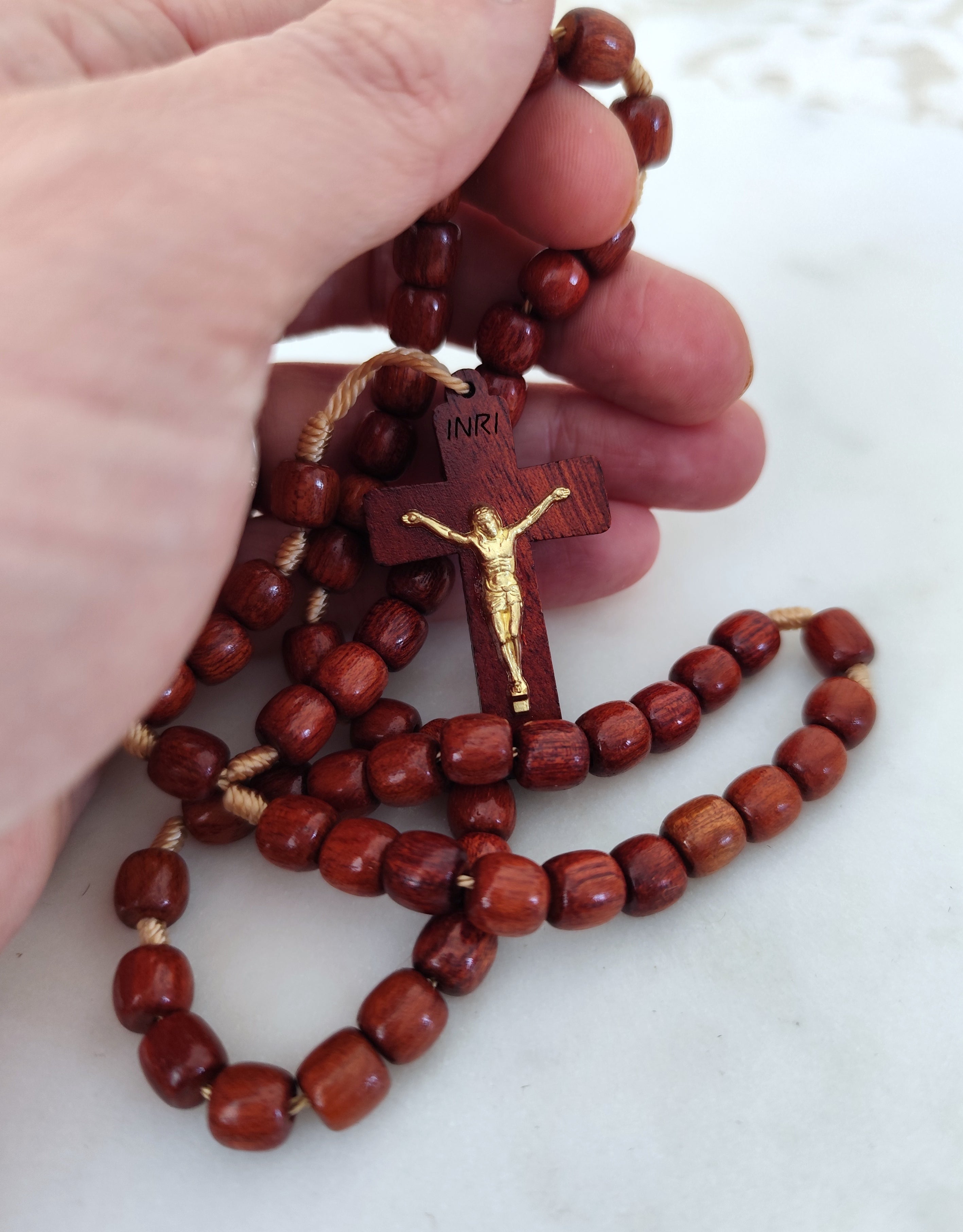 Rosario Clásico Madera