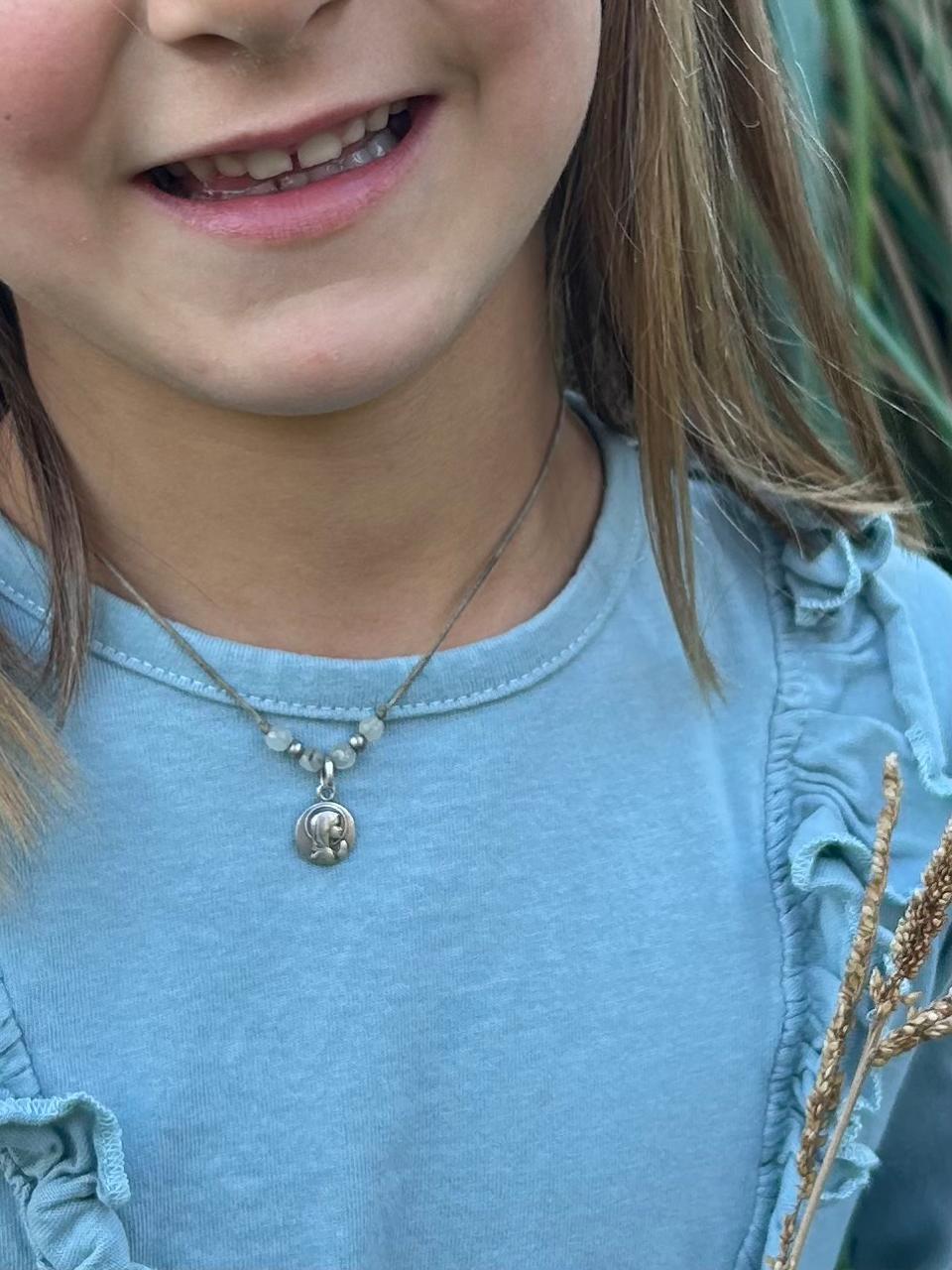 Collar Virgen Niña (Plata)